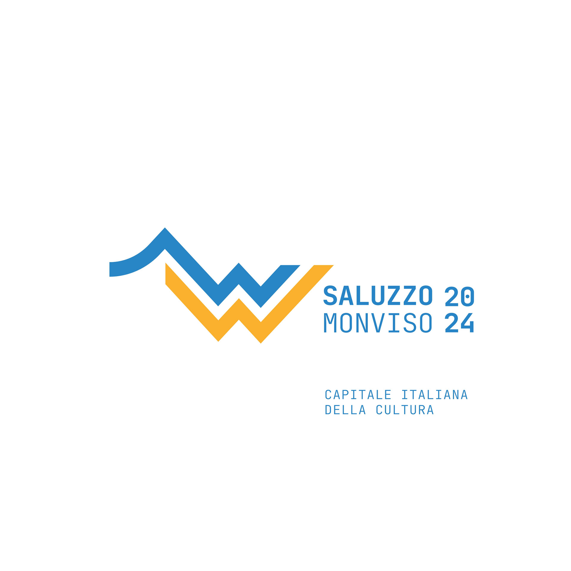 Proposta di logo per Saluzzo Monviso 2024