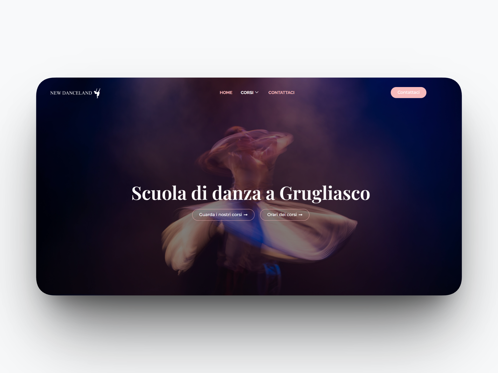 Sito web di New Danceland